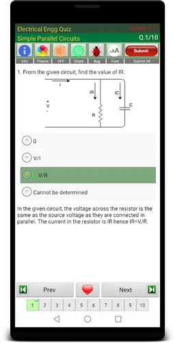 Electrical Engg Quiz screenshot 7