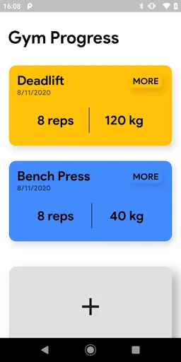 Gym Progress screenshot 4