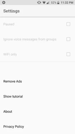 Transcriber for WhatsApp screenshot 7