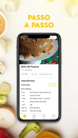 Colher de Chá - Receitas e Lista de Compras screenshot 3