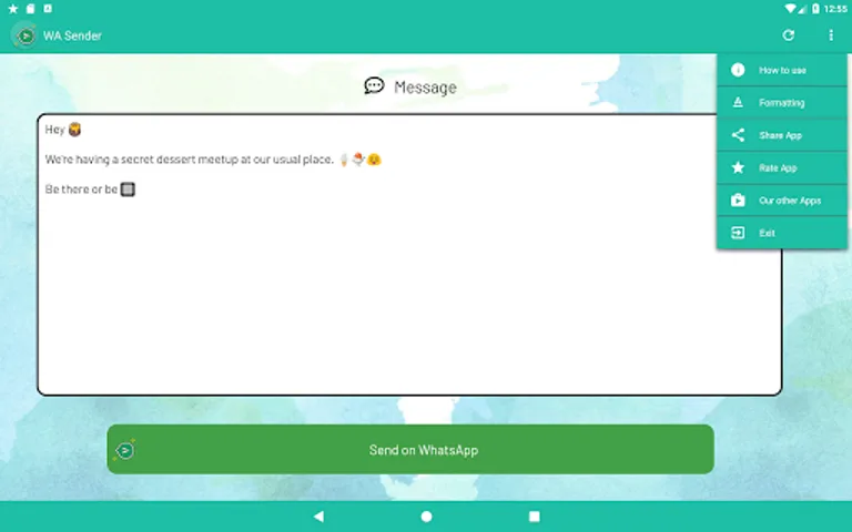 Send Message To Many Contacts screenshot 12