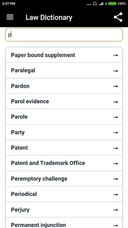 Law Dictionary screenshot 5