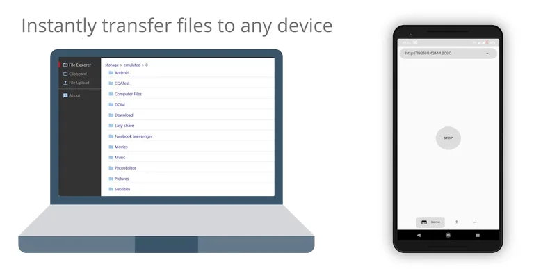 Easy Share - Instant File Transfer screenshot 1