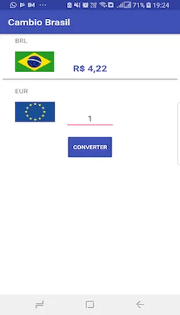 Câmbio Brasil screenshot 2