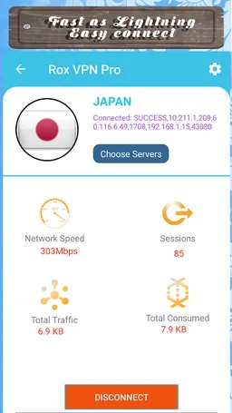 Rox Vpn - Secure, Private, Unblock Sites screenshot 7