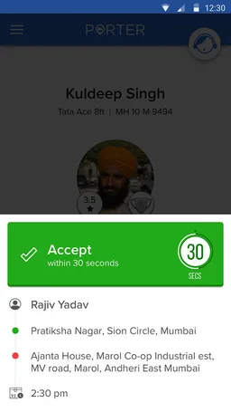 Porter Partners - Driver App screenshot 3