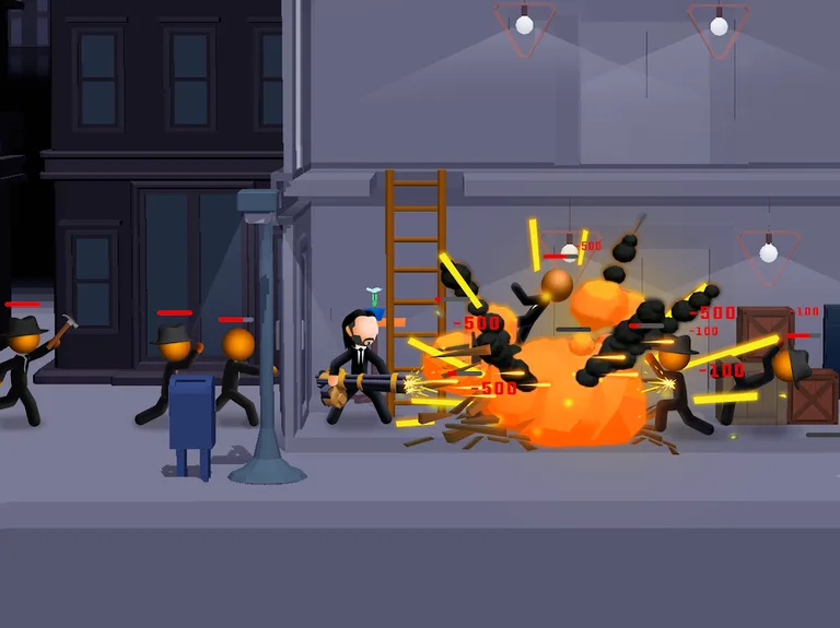 JohnMan: Gun Shooting War Game screenshot 10