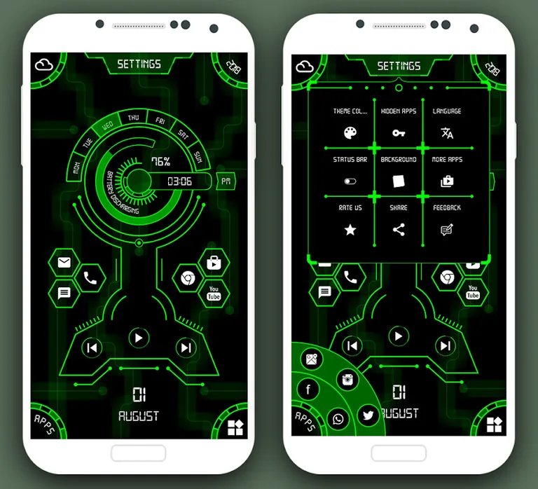 Unique Launcher 2 - LockApp screenshot 8