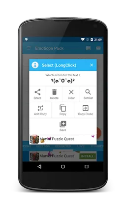 Emoticon Pack with Cute Emoji screenshot 3