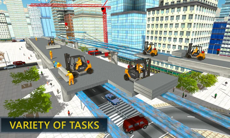 City Flyover Construction Sim screenshot 3