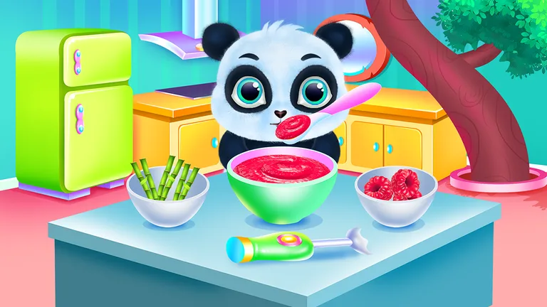 Cute Panda Caring and Dressup screenshot 4
