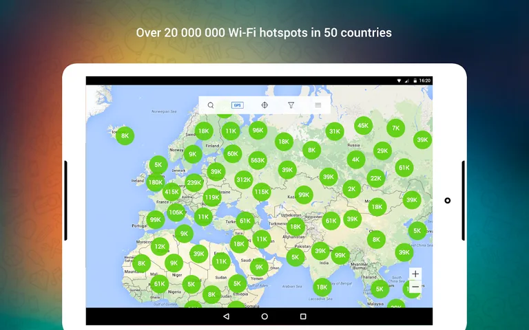 WiFi: passwords, hotspots screenshot 22