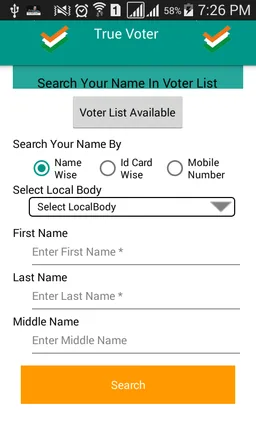 True Voter screenshot 1