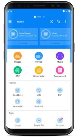 RS File Manager File Explorer screenshot 1