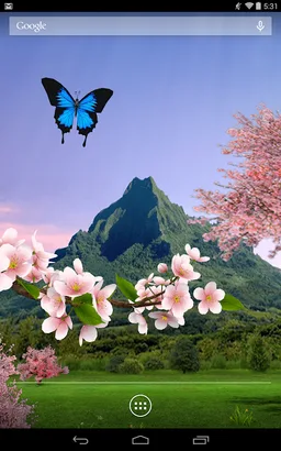 Live Wallpaper - 3D Sakura Seasons screenshot 12