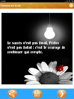 Citations sur la vie Proverbes screenshot 15