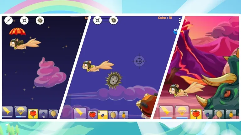 Fly Squirrel Fly 2 Arcade Game screenshot 4