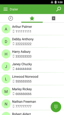 Phone calls app screenshot 3