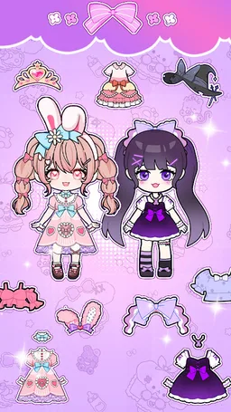 Vlinder doll：dress up games screenshot 6