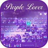 Purple Love Emoji Keyboard icon