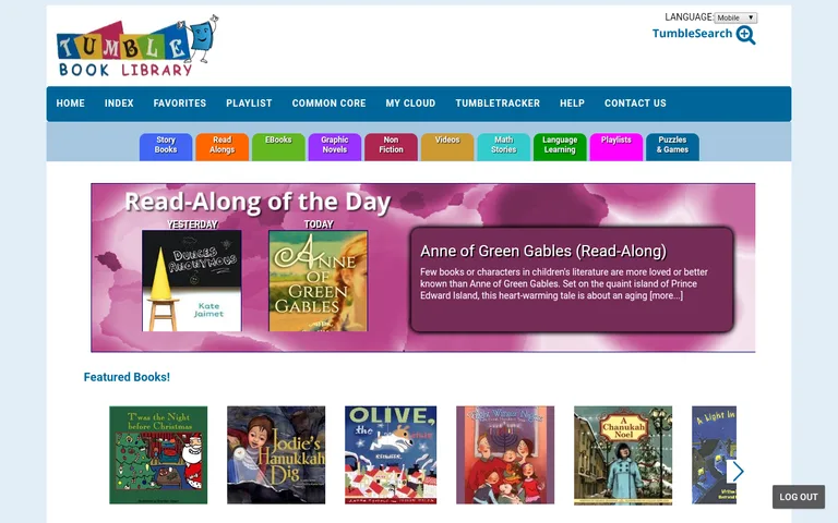 Tumblebooks screenshot 6