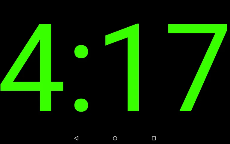 Huge Clock screenshot 4