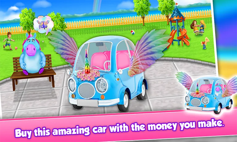 Mr. Fat Unicorn Cotton Candy Maker! DIY Cooking screenshot 1