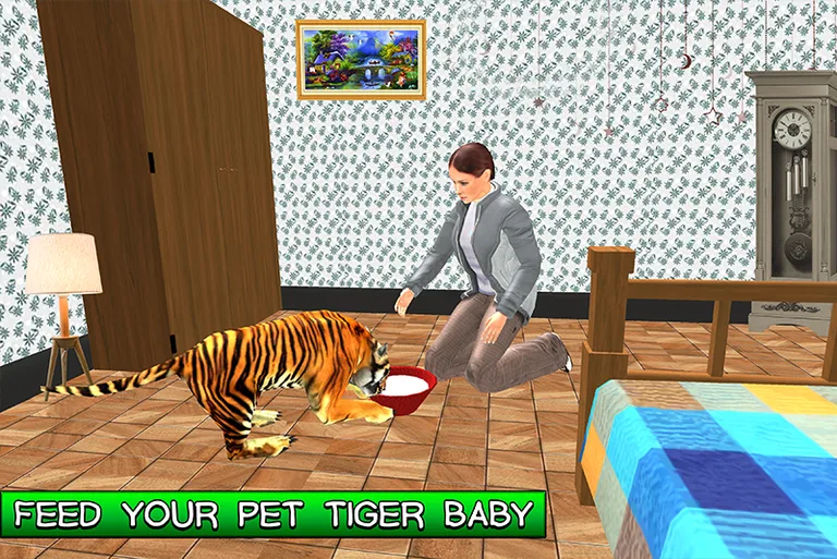 Family Pet Tiger Adventure screenshot 2