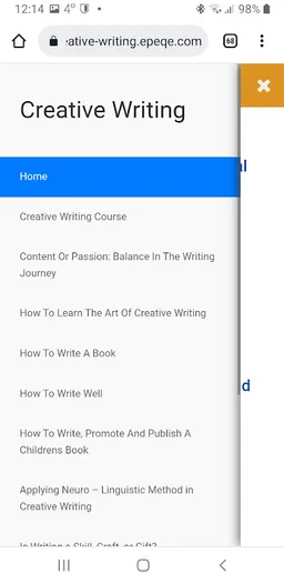 CREATIVE WRITING screenshot 1