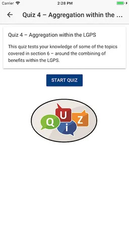 LGA LGPS Training screenshot 4