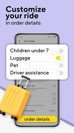 Omega: taxi service screenshot 7