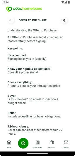 ooba Home Loans Calculators screenshot 10