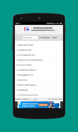 Nyanyian Rohani Methodist (NRM) Lengkap screenshot 2