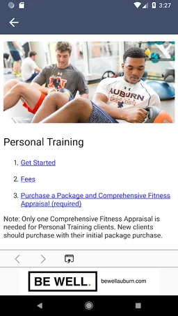 Auburn Rec screenshot 4