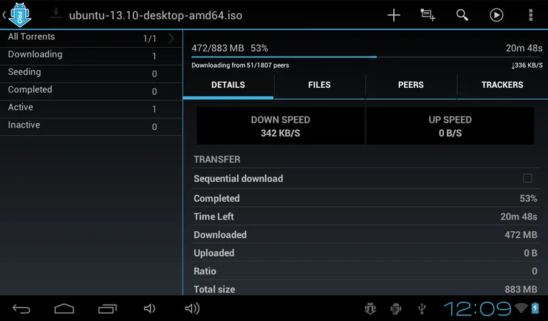 aTorrent PRO - torrent client screenshot 5