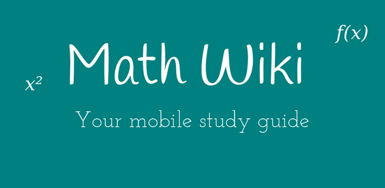 Math Wiki - Learn Maths cover image
