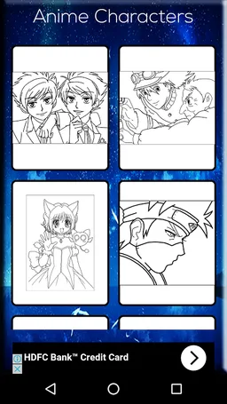 Anime Coloring Book screenshot 7