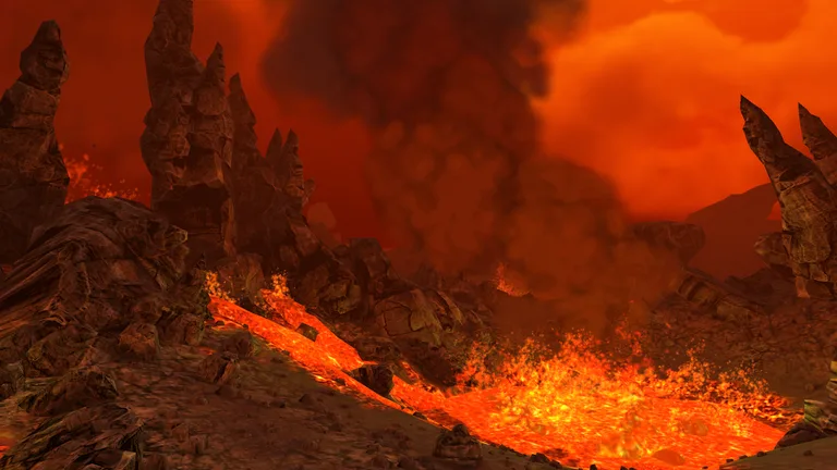 VR Volcano Flythrough screenshot 3
