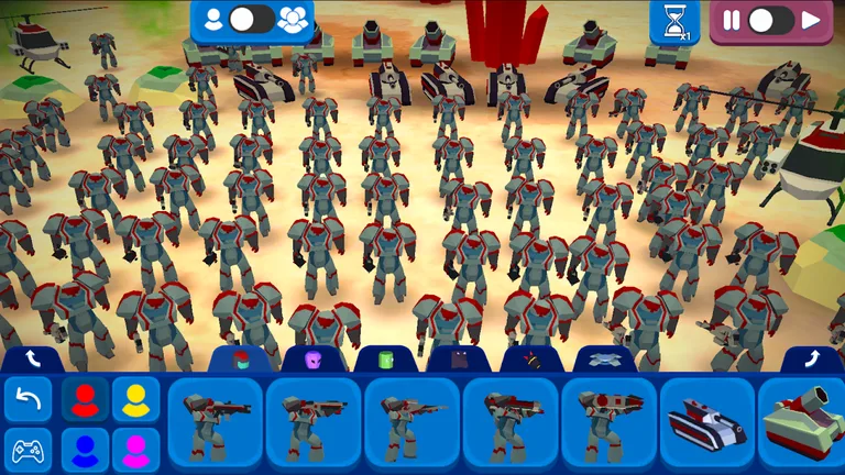 MoonBox alien army ragdoll sim screenshot 8