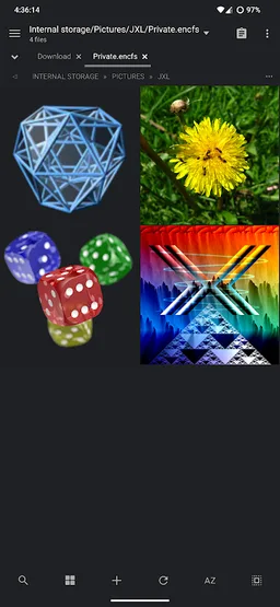 MiX Encrypt (MiXplorer add-on) screenshot 2