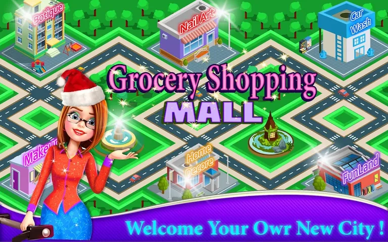 🛍️🏬Supermarket Grocery Shopping: Mall Girl Games screenshot 3