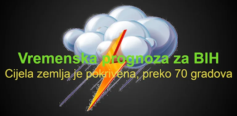 Vremenska prognoza za BIH cover image