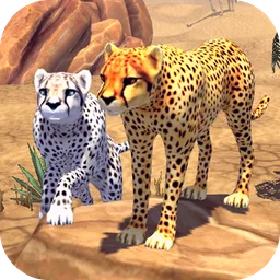 Cheetah Family Sim - Animal Simulator icon