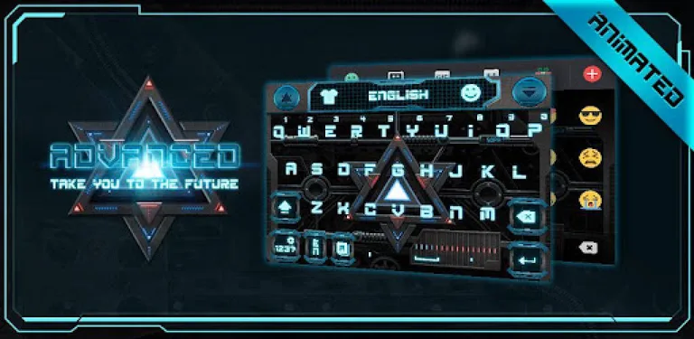 Advanced GO Keyboard Animated Theme cover image