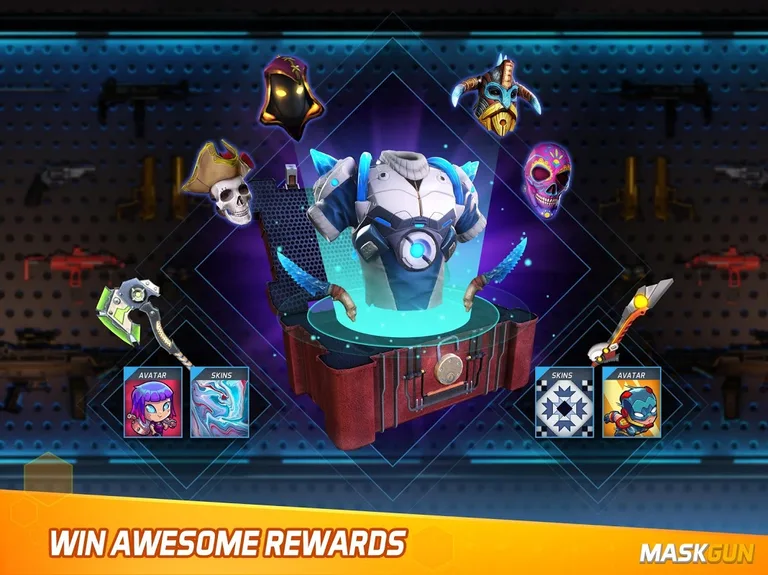 MaskGun Multiplayer FPS - Free Shooting Game screenshot 8