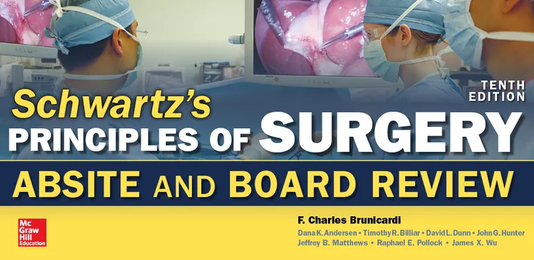 Schwartz's Surgery ABSITE and Board Review, 10/E cover image