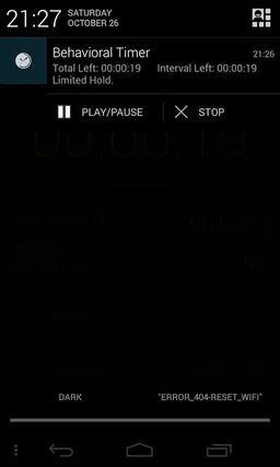 Behavioral Timer SE screenshot 6