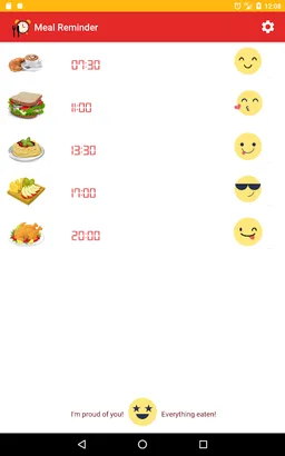 Meal Reminder screenshot 5