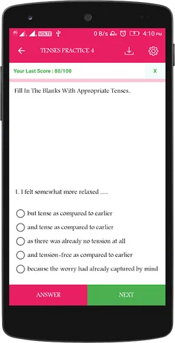 English Tenses Practice screenshot 8