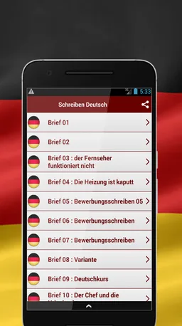 Schreiben Deutsch Lernen screenshot 2